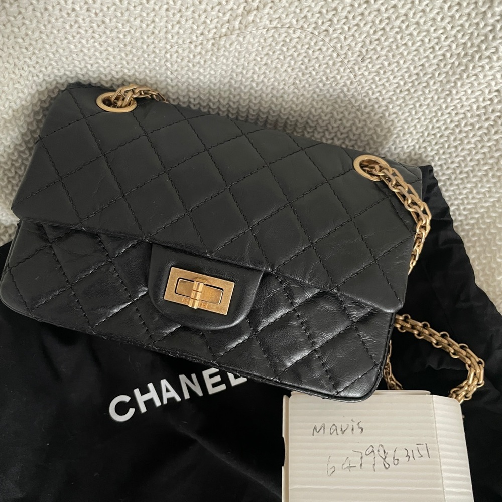 Authentic Chanel mini 2.55 Bag